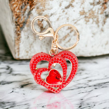 Load image into Gallery viewer, Heart Key ring
